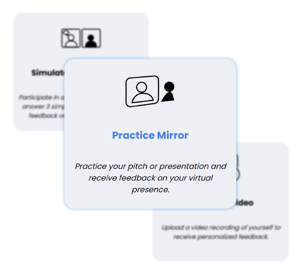 New Practice Mirror For Sales And Communication Training